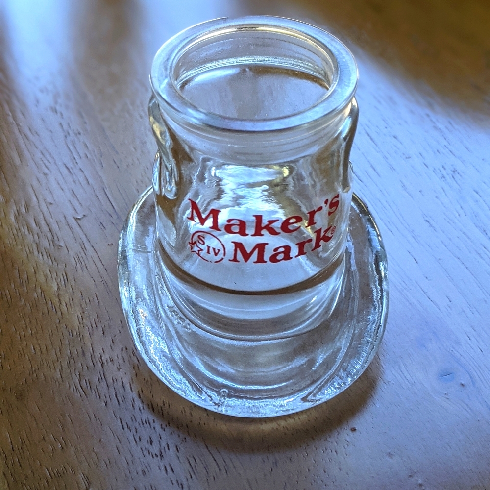 Makers Mark Top Hat Shotglass